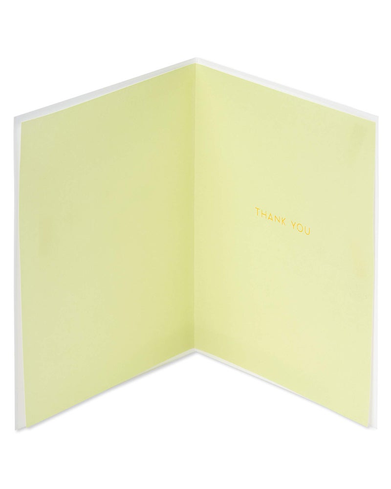 Papyrus Thank You Card (Thank You Orchid) - Image 2